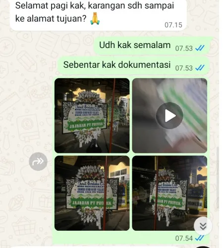 Pengiriman Papan Bunga Selamat Ngargosoko Srumbung