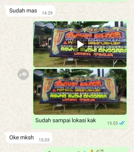 Pengiriman Papan Bunga Ngargosoko Srumbung