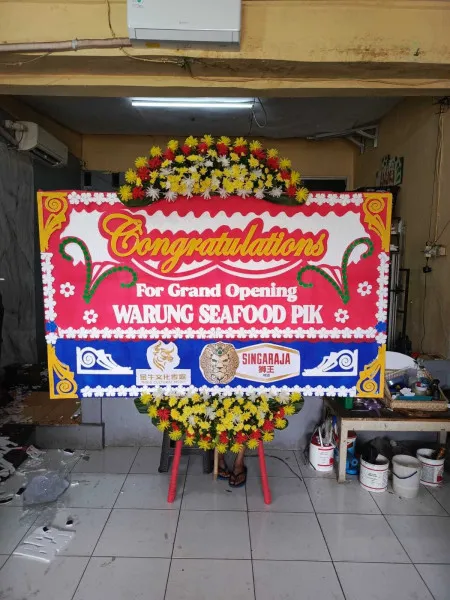 Papan Bunga Ucapan Selamat Ngargosoko Srumbung