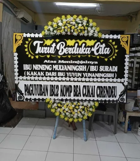 Papan Bunga Duka Ngargosoko Srumbung