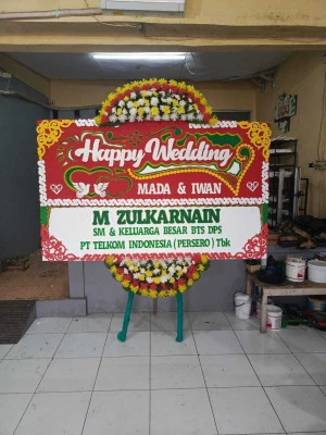 Papan Bunga di Ngargosoko Srumbung