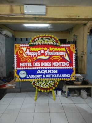 Papan Bunga di Ngargosoko Srumbung