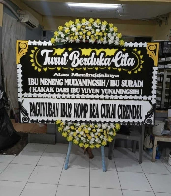Papan Bunga di Ngargosoko Srumbung