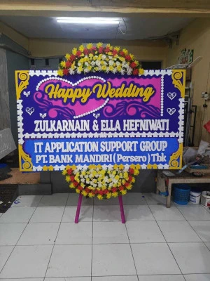 Papan Bunga di Ngargosoko Srumbung